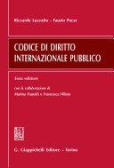 Copertina  Codice di diritto internazionale pubblico