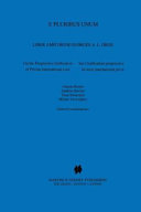 Copertina  E pluribus unum : liber amicorum Georges A. L. Droz : on the progressive unification of private international law